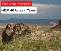 NEW LOT: 40 Acres in Presidio County, Texas!