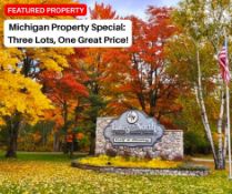 Michigan Property Special: Three Lots, One Great Price!