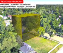 Buildable Lot Within Established Neighborhood in Jackson County, MI!