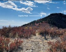 Just West of Three New Mexico Mountain Peaks!