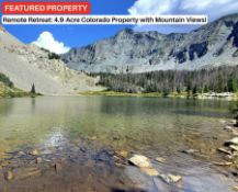 Remote Retreat: 4.9-Acre Colorado Property with Mountain Views!
