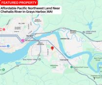 Affordable Pacific Northwest Land Near Chehalis River in Grays Harbor, WA!