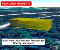 Homesite Near Lake Huron in Peaceful Presque Isle County, MI!