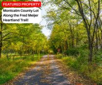 Montcalm County Lot Along the Fred Meijer Heartland Trail!