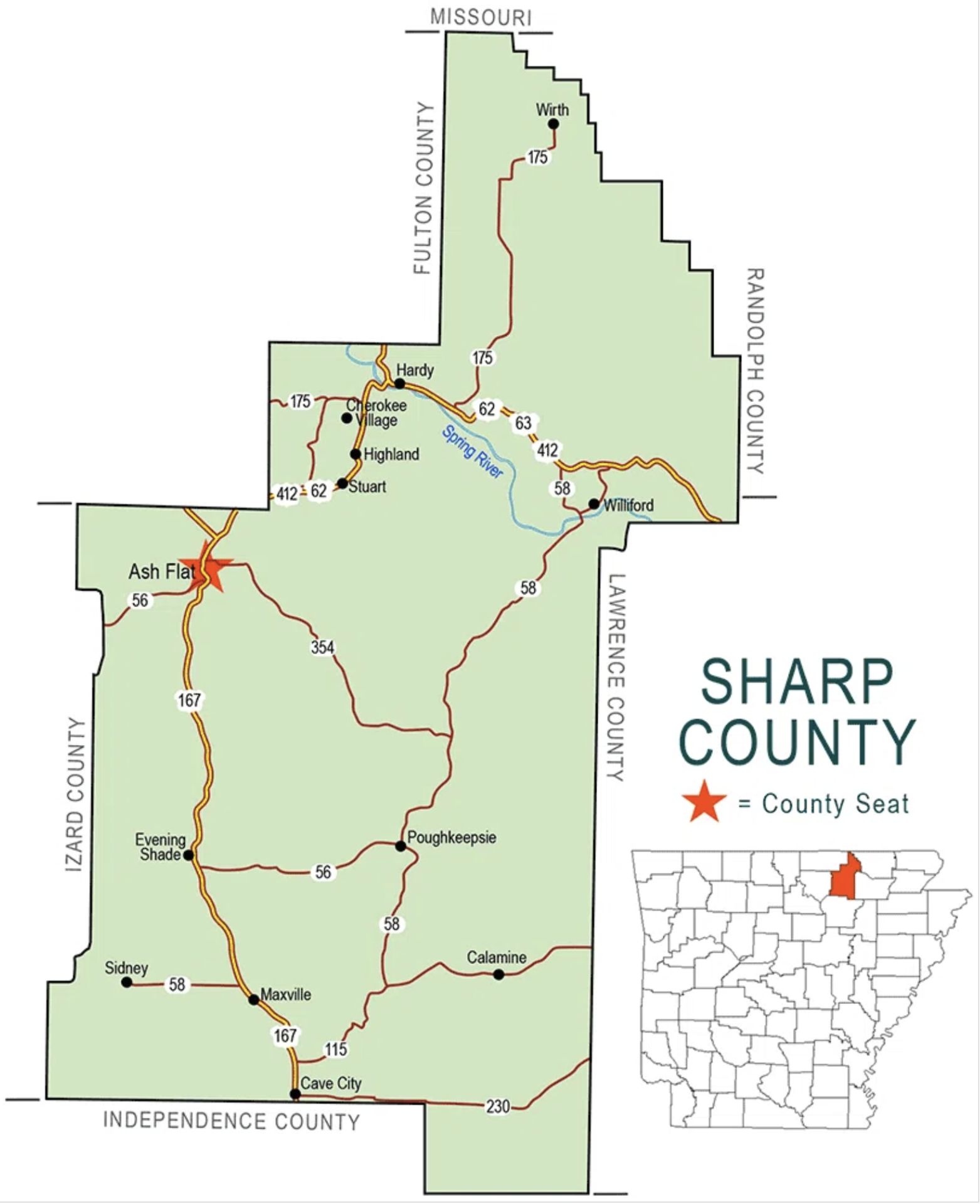FINANCE: Buildable Lot Near Lake in Sharp County, Arkansas! YOUR BID IS YOUR MONTHLY PAYMENT! - Image 8 of 8