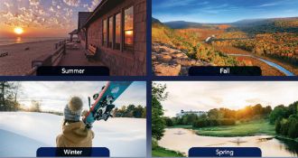 Every Season Here Offers a Different Adventure!