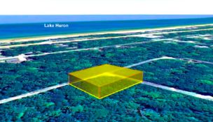 Prime Corner Lot Walking Distance to Michigan's Great Lake Huron!