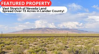 Vast Stretch of Nevada Land Spread Over 73 Acres in Lander County!