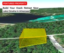 Build Your Ozark Retreat Near Lake Omaha in Arkansas!