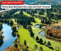 Prime Spot Between the Lake and Golf Course!
