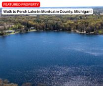 Walk to Perch Lake in Montcalm, Michigan!