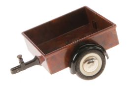 Schuco Anhänger Ingenico Carreto 5330, LS und Alterungsspuren, L 11, Z 2-3