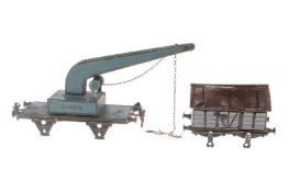 2 Märklin Güterwagen, Spur 1, HL und ÜL, NV, Z 4