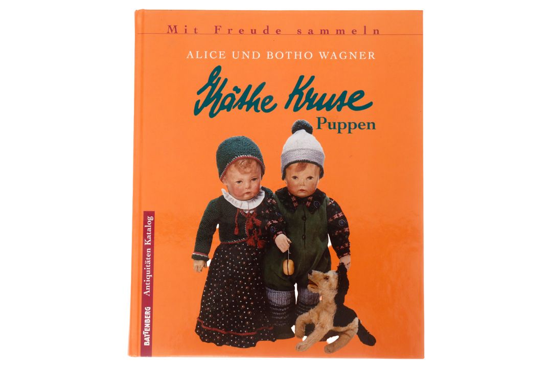 Buch ”Käthe Kruse Puppen”, Alice und Botho Wagner, verstaubt