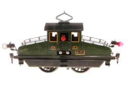 Märklin franz. Vollbahnlok, Spur 1, Starkstrom, HL, mit je 1 el. bel. Stirnlampe, Dach ergänzt, LS