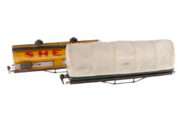 2 Märklin Güterwagen, Spur 1, HL und ÜL, NV, Z 4