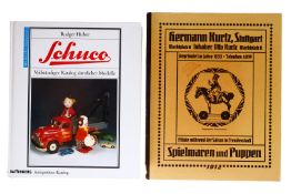 2 Bücher ”Schuco” Battenberg und Nachdruckkatalog Kurtz, Stuttgart, Z 2-3