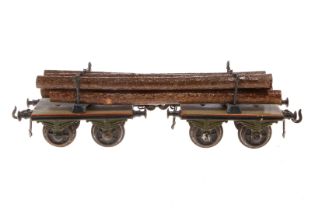 Bing Langholzwagen, Spur 1, uralt, HL, LS und Alterungsspuren, L 29,5, Z 2-3