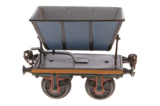 Märklin Kipplore, Spur 1, uralt, farbl. rest., L 13, Z 3