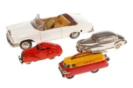 3 versch. Schuco Fahrzeuge und 1 Prämeta, Z 4