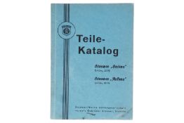 Stoewer Teile-Katalog für ”Sedina” 2,4 Liter, 55 PS und Stoewer ”Arkona”, 3,6 Liter, 80 PS, 75