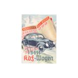 Broschüre ”Dein KDF-Wagen”, Volkswagen Berlin, 1. Auflage, 1938