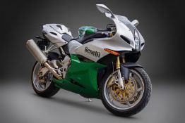 BENELLI-Tornado, EZ: 20.04.2004, Hubr.: 898 ccm, PS: 136, Farbe: Grün/Silber, Benzin, Zylinder: 3 in