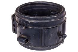 Solar Scheinwerfer-Gehäuse für Indian Motorrad um 1916, Badger Bross. MFG. Co. New York, ohne Glas