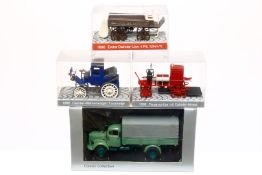 4 Daimler/Mercedes Modelle, Alterungsspuren, je in OVP