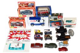 Konv. Modellautos, meist Guss, versch. Hersteller, darunter Schuco, Märklin etc., tw im OK, meist