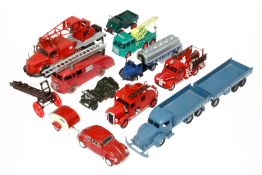 Konv. mit versch. Modellfahrzeugen, darunter Märklin, Dinky, etc., Z 3