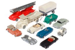 Konv. Wiking Fahrzeuge, Kunststoff, Feuerwehr besch., Z 3