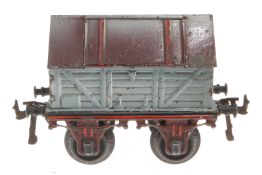 Bing Klappdeckel-Zementwagen, Spur 1, uralt, HL, LS, L 15, Z 2-3