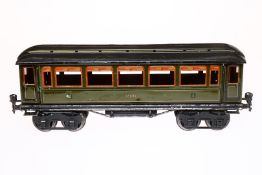 Märklin Personenwagen 1881, Spur 1, CL, 4AT, 4A, Lager-/Gebrauchsspuren, L 33, Z 3