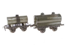 Bing und Kraus Kesselwagen, Spur 1, CL, L 19,5 und 15, Z 2-3