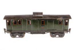 Märklin Gepäckwagen 1889, Spur 1, CL, 4A, Ola, gealterter Lack, LS, L 33, noch Z 3