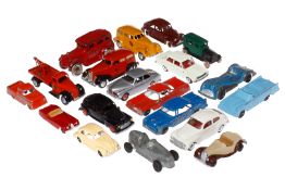 Konv. Automodelle, darunter Tootsietoy und Tekno, Guss, LS, Z 3-4