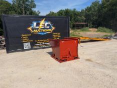 Unused 2yd KC Dumping Hopper