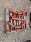 CONVEYOR BELT ROLLERS
