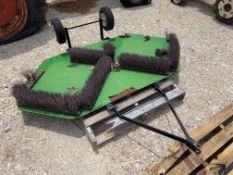 PULL BEHIND BROOM 79 INCH WIDE