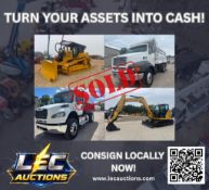 Sell Your Equipment In This Auction