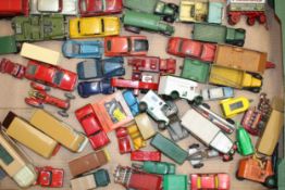 A collection of Dinky Toys die cast model vehicles to include pre and post war examples, together