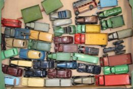 A collection of Dinky Toys die cast model vehicles to include pre and post war examples, (Qty). In