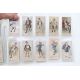 A scarce set of Cope Bros 'Charctures of Dickens' cigarette cards (46 of 50) c1900 together with - Image 5 of 6