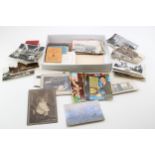 A collection of ephemera to include cabinet photographs, Bass brewery 'Atlas of the World',