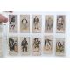 A scarce set of Cope Bros 'Charctures of Dickens' cigarette cards (46 of 50) c1900 together with - Image 4 of 6
