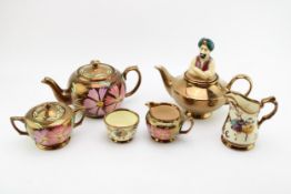 Wade to include a Genie teapot, a Wade Harvest tea set and Wade Festival Wear (Qty). Generally in