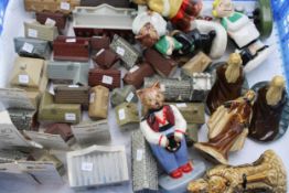 Wade to include figures such as Andy Capp, cruets, Catkins and others with a varied collection of