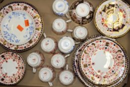 A collection of Royal Crown Derby tea and dinner wear in the Kings pattern, to include cups, saucers