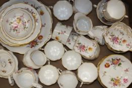 A large collection of Royal Crown Derby 'Derby Posies' tea and dinner ware to include thirteen tea